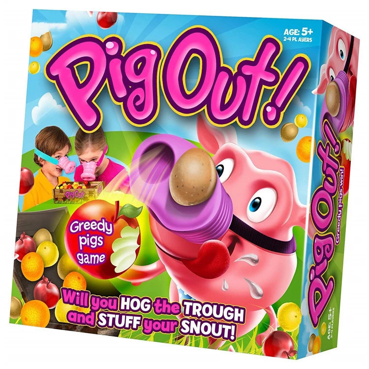 Party Games Elimination - Pig Nose Game Funny Action Board