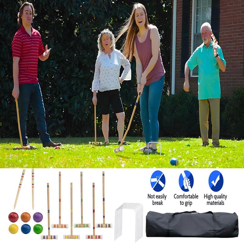 Croquet Set Lawn - Croquet Set Funny Outdoor Lawn Games