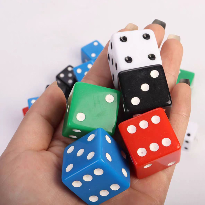 D6 Square Dice Cubes 25MM with - Party Games Animals ulasan dan harga
