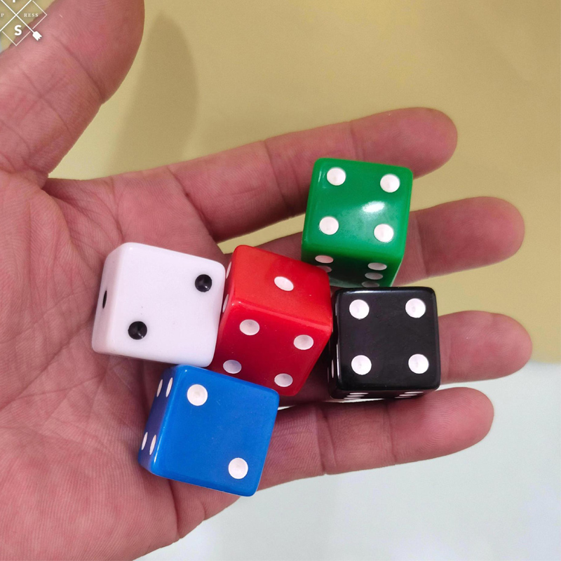 D6 Square Dice Cubes 25MM with - Party Games Animals ulasan dan harga
