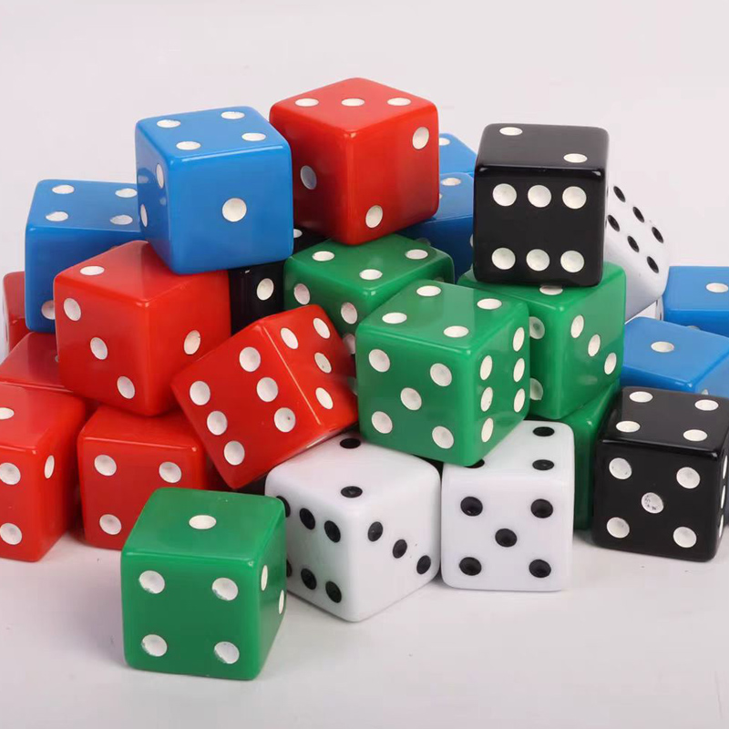 D6 Square Dice Cubes 25MM with - Party Games Animals ulasan dan harga