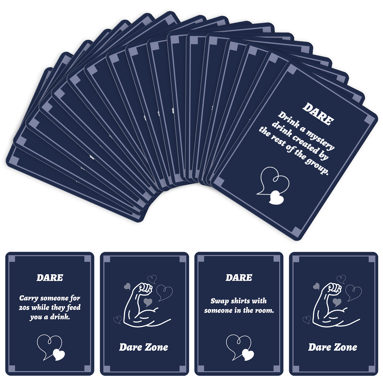 50Pcs Party Game Cards for Adu - Party Games Group ulasan dan harga