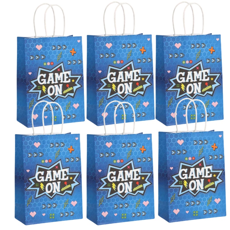 6/24Pcs Video Game on Theme Pa - Party Games Group ulasan dan harga