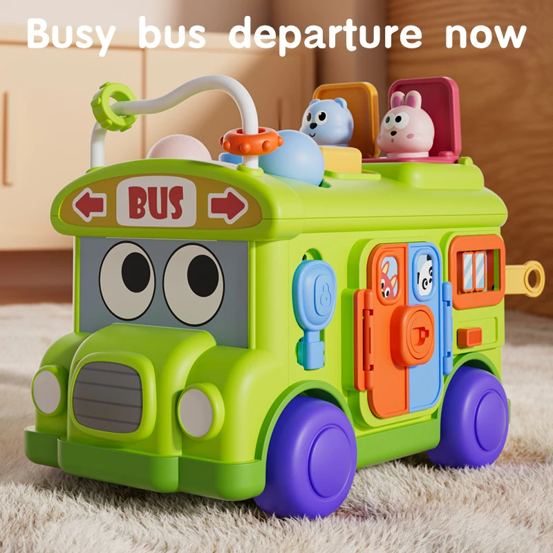 Montessori Educational Baby Bu - Party Games Bus ulasan dan harga