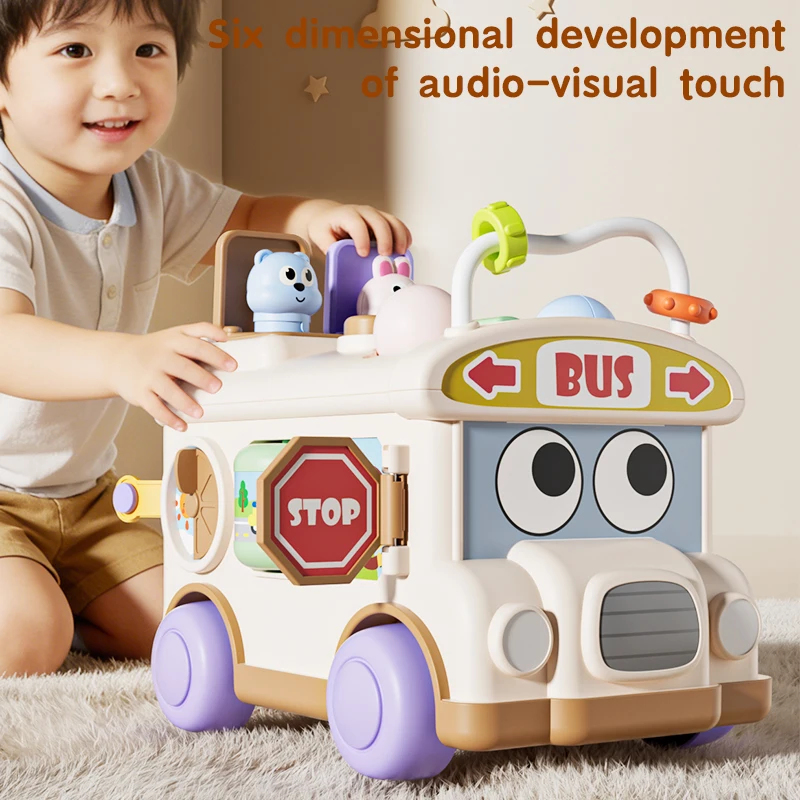 Montessori Educational Baby Bu - Party Games Bus ulasan dan harga