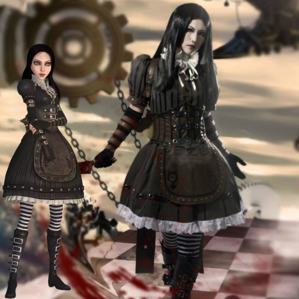 Alice Liddell Cosplay Costume  - Party Games Steam ulasan dan harga