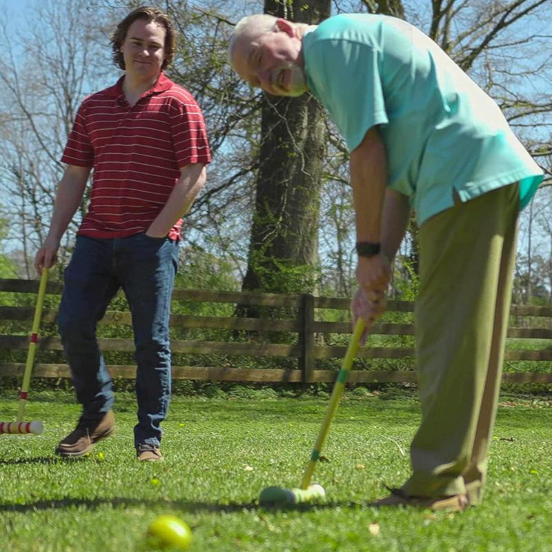 Croquet Set Funny Outdoor Lawn - Croquet Set Lawn ulasan dan harga