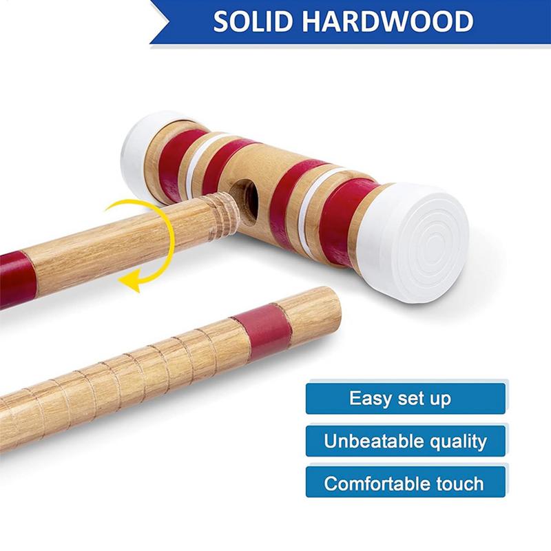 Croquet Set Funny Outdoor Lawn - Croquet Set Lawn ulasan dan harga