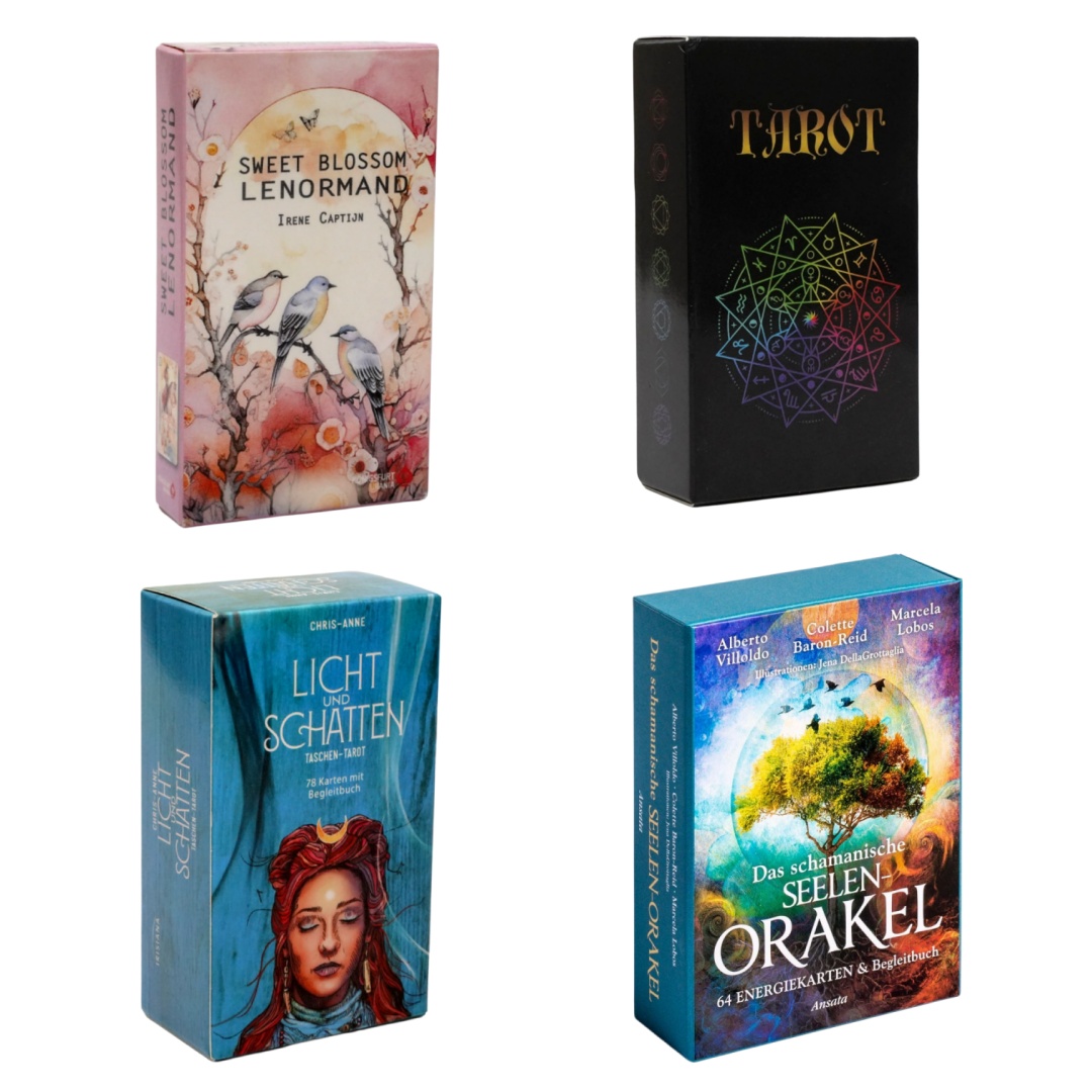 Hand-Painted Art Oracle Cards, - Party Games Using Cards ulasan dan harga