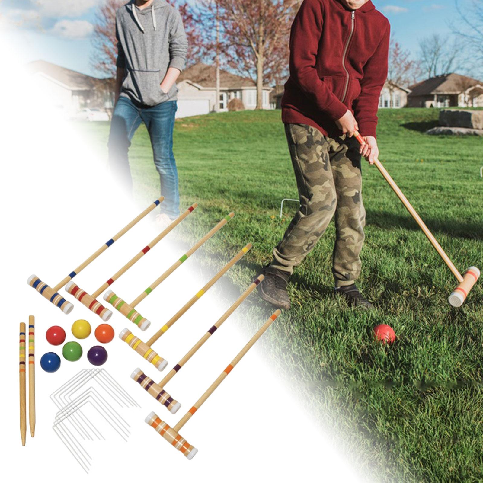 Sport Outdoor Croquet Set Lawn - Croquet Set Lawn ulasan dan harga