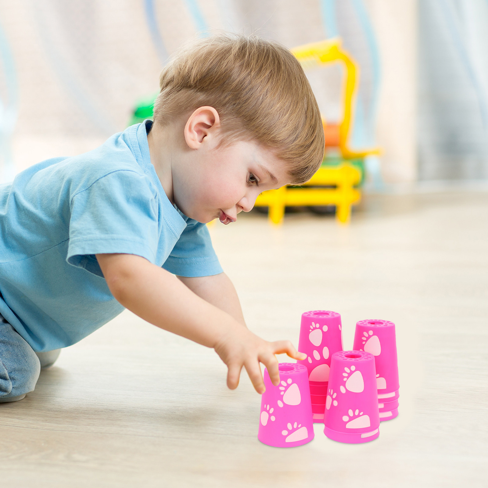 12Pcs Speed Stacking Cups Crea - Quick Games Party ulasan dan harga