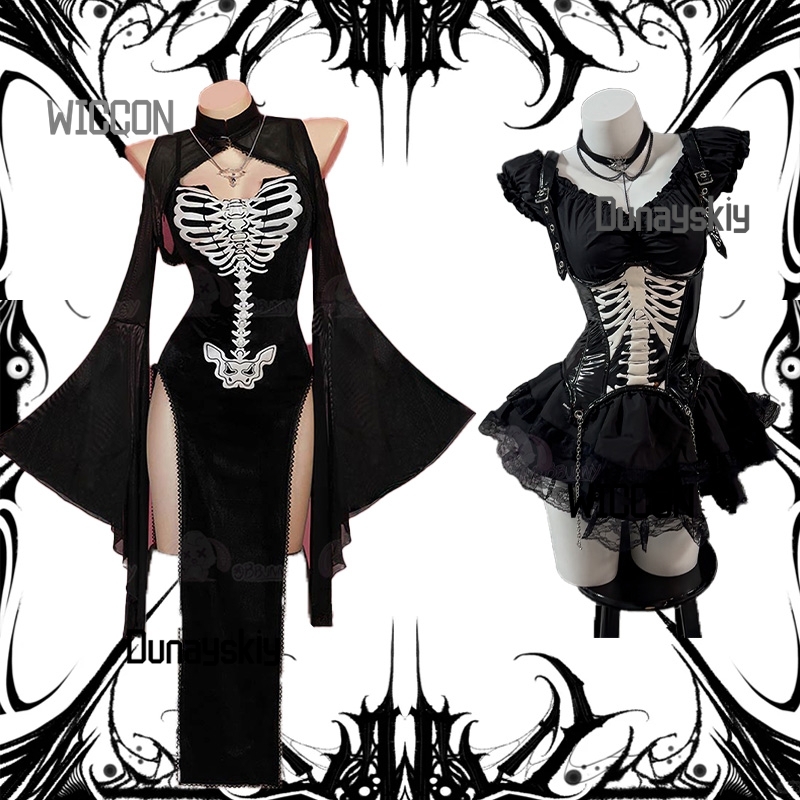 Halloween Gothic Skull Cosplay - Party Games Steam ulasan dan harga