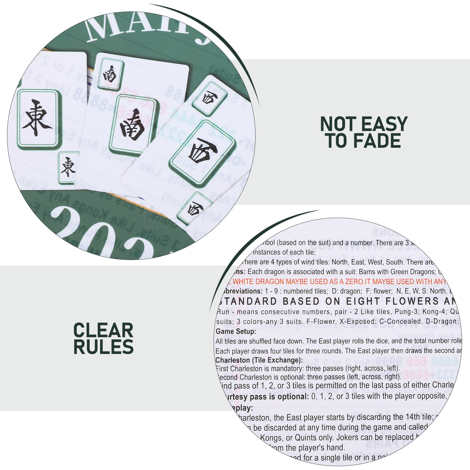 8pcs Score Cards Waterproof Ha - Party Games Using Cards ulasan dan harga