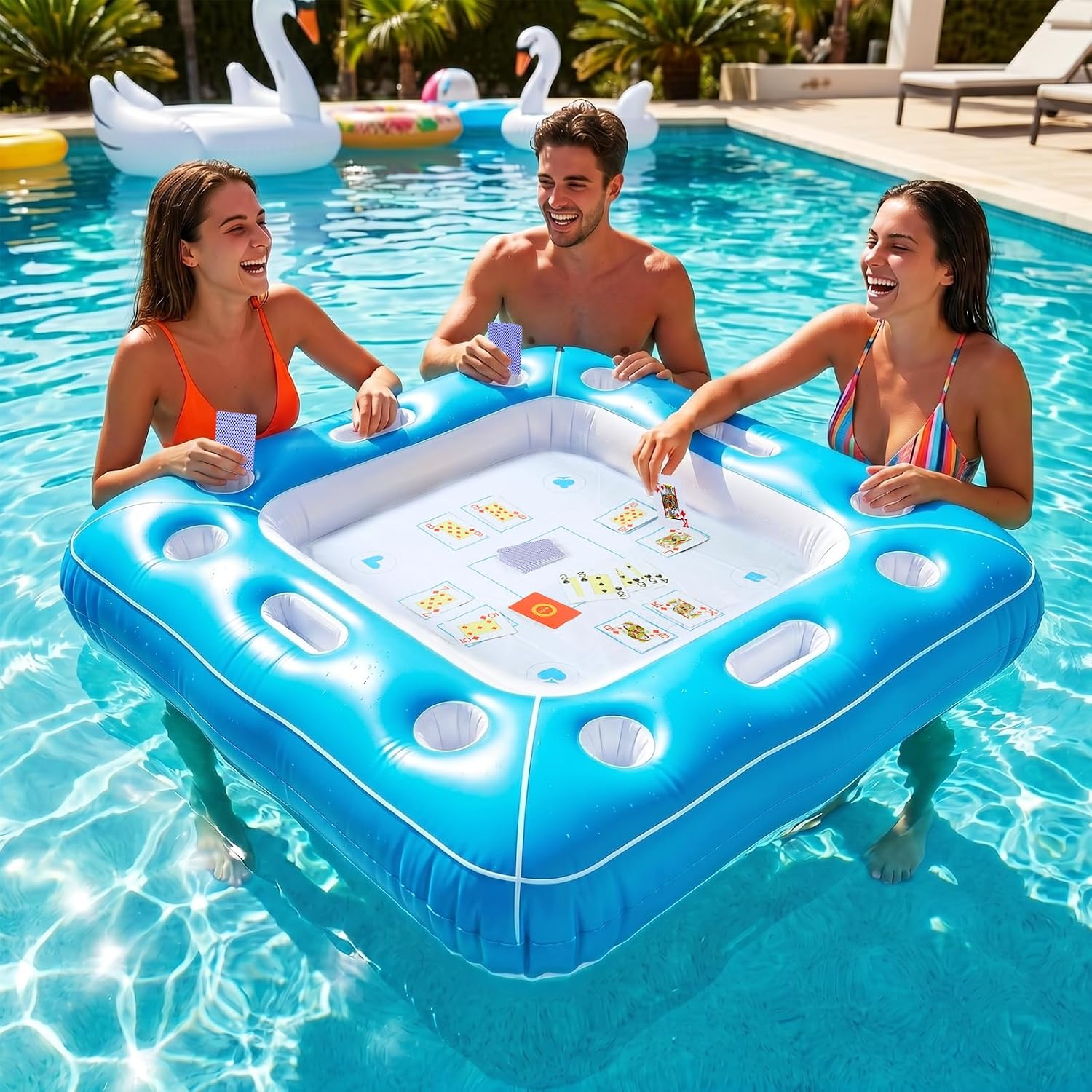 Thick Waterproof Inflatable Fl - Party Games Using Cards ulasan dan harga