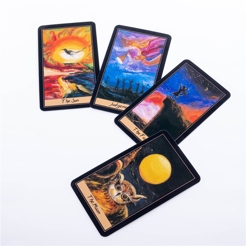 The Wheel of Fortune Tarot Car - Party Games Using Cards ulasan dan harga