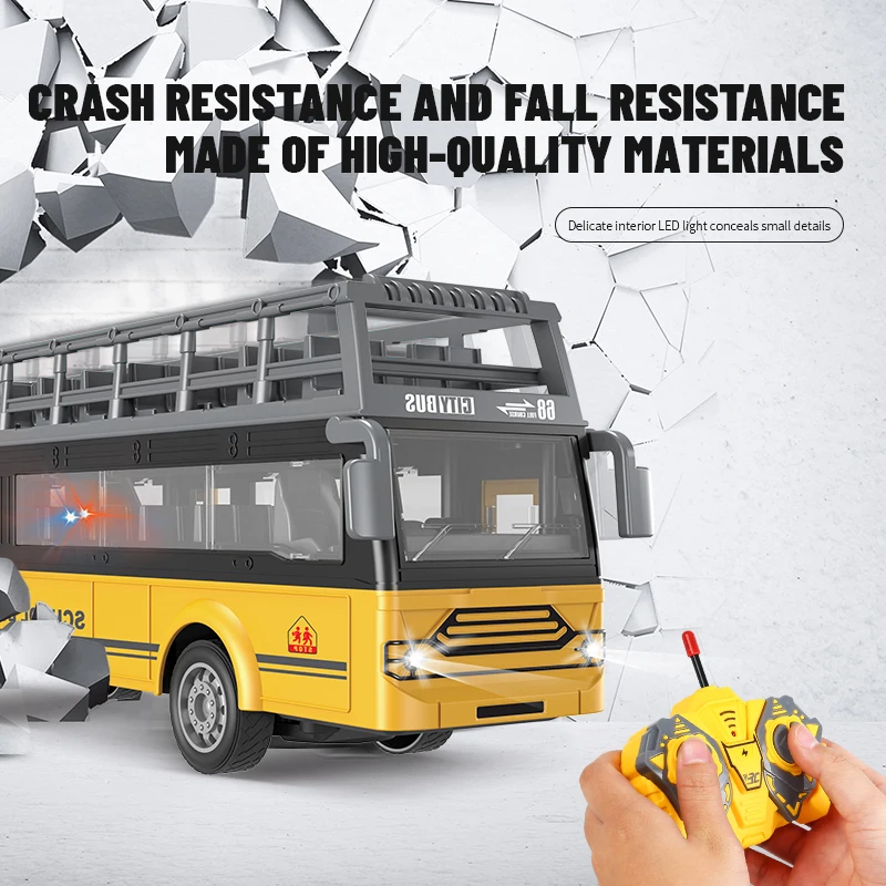 1/30 RC School Bus High Speed  - Party Games Bus ulasan dan harga