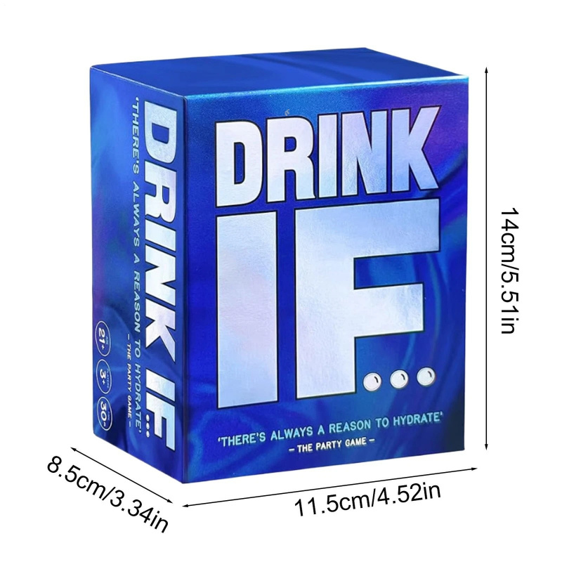 If You Drink... Adult Cocktail - Party Games Using Cards ulasan dan harga