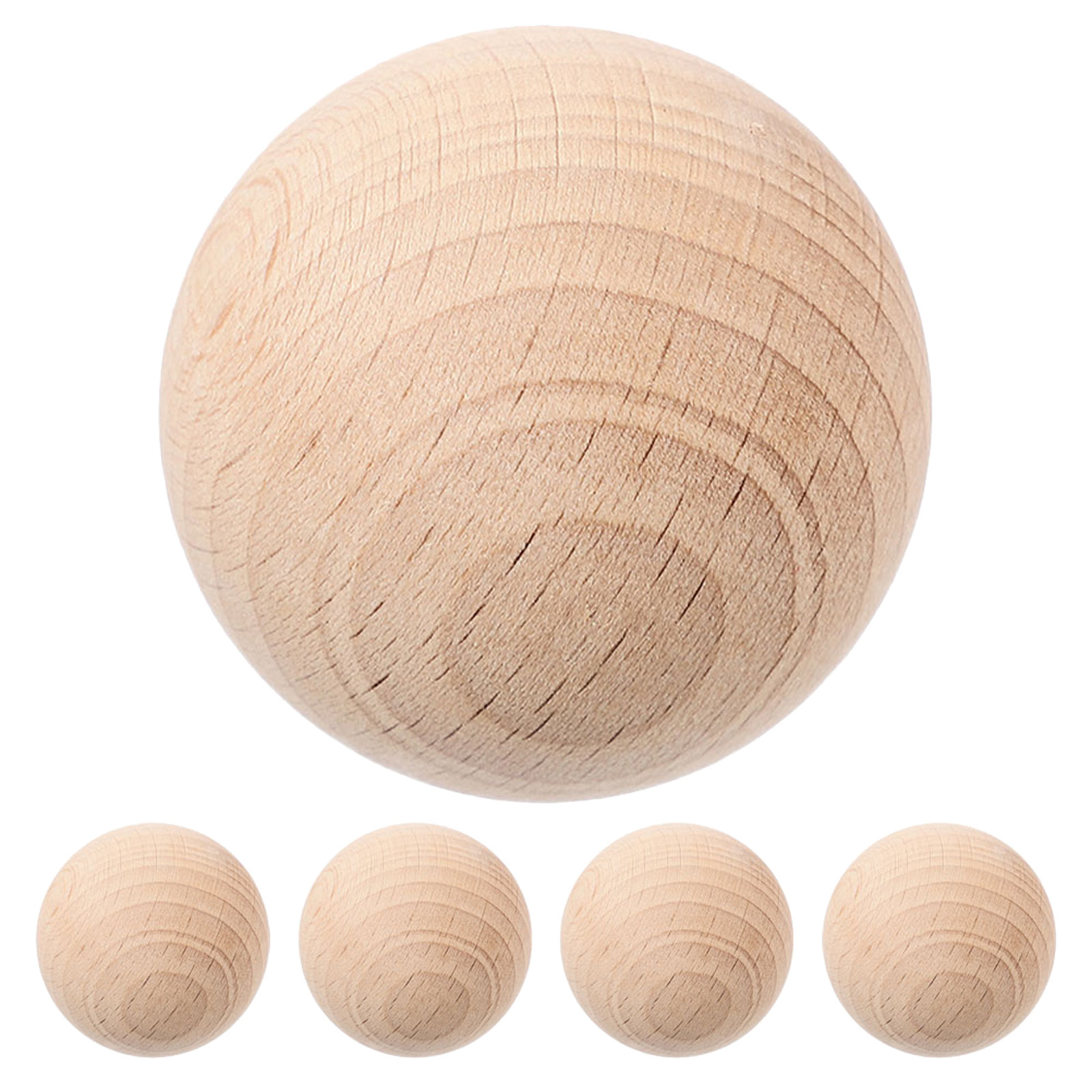 5Pcs Smooth Finish Solid Beech - Croquet Set Lawn ulasan dan harga