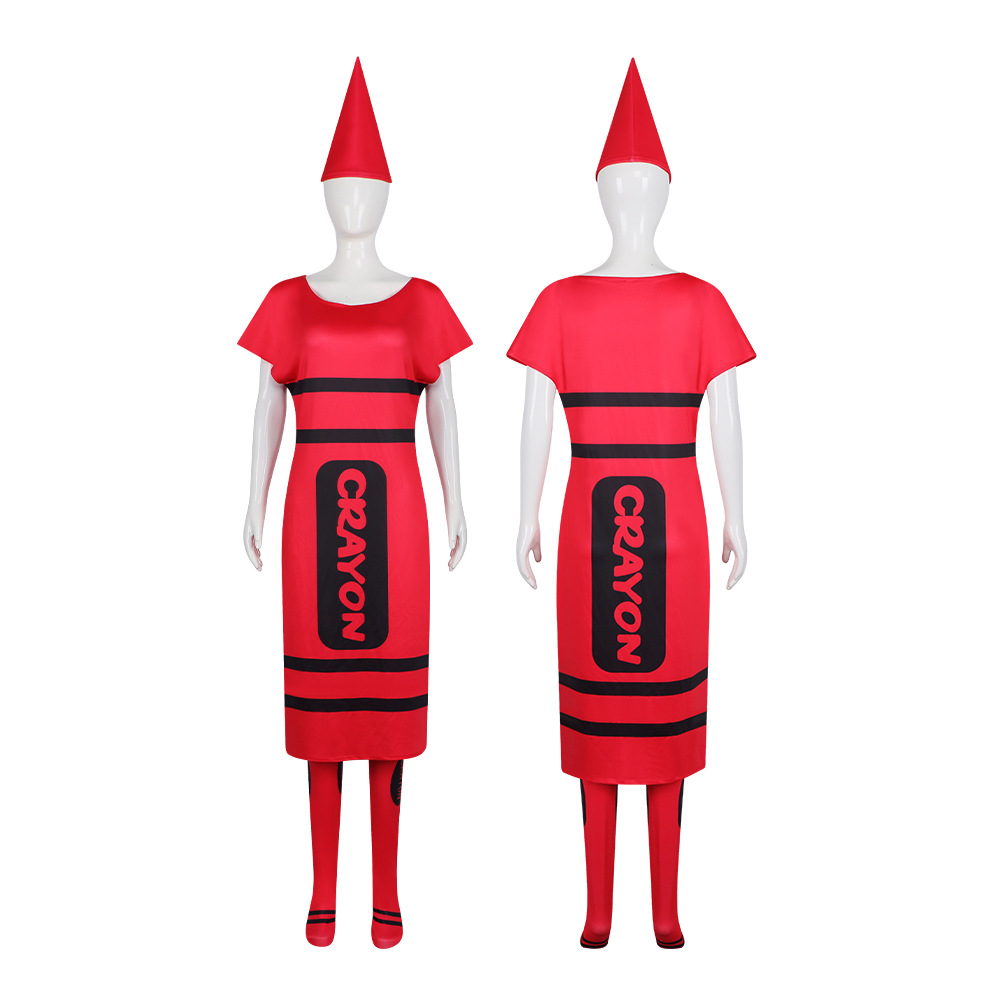 Halloween Women Crayon Cosplay - Party Games Group ulasan dan harga