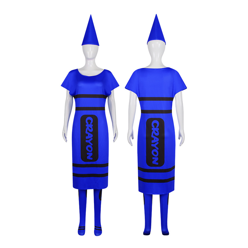 Halloween Women Crayon Cosplay - Party Games Group ulasan dan harga
