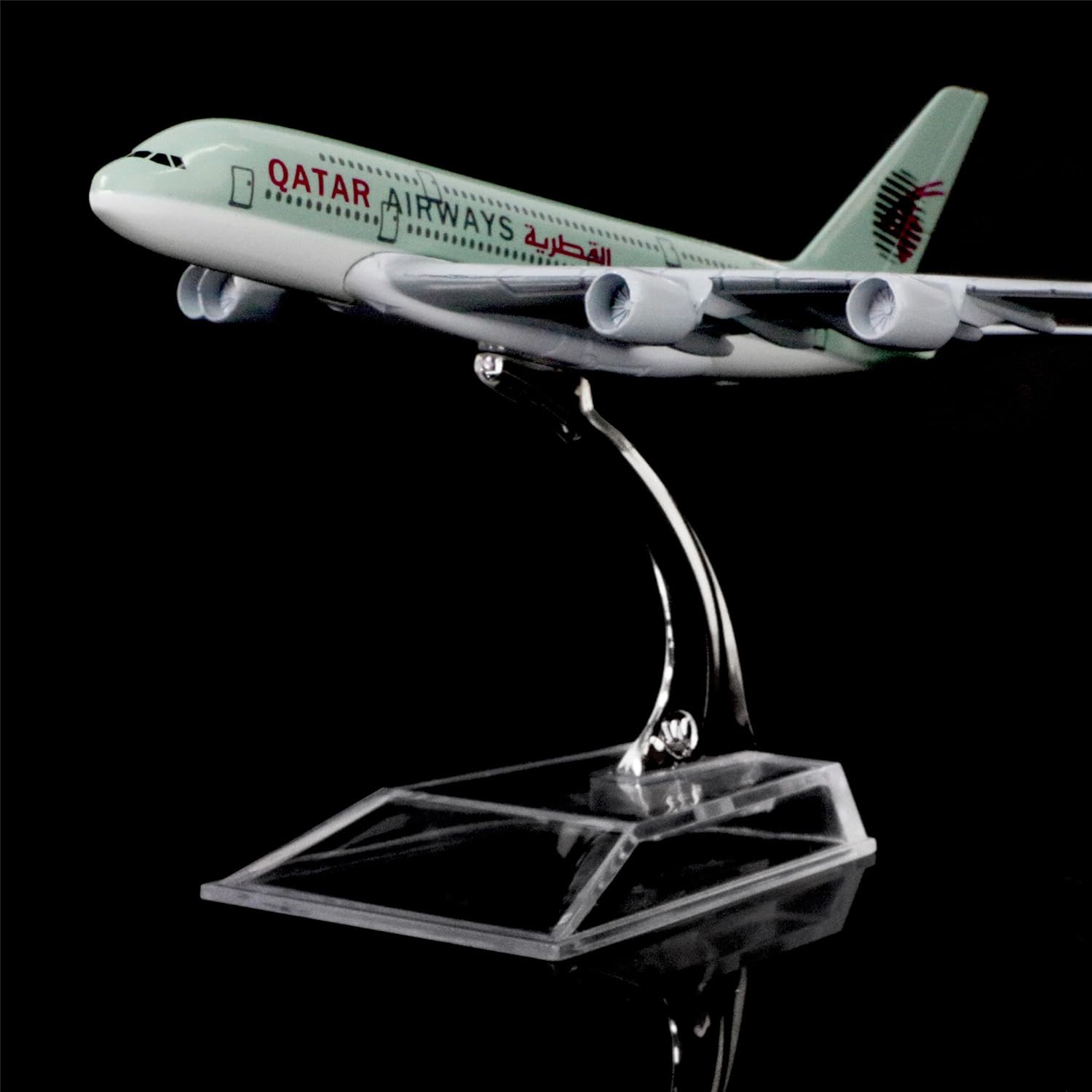 1:400 16cm Air Bus A380 Qatar  - Party Games Bus ulasan dan harga