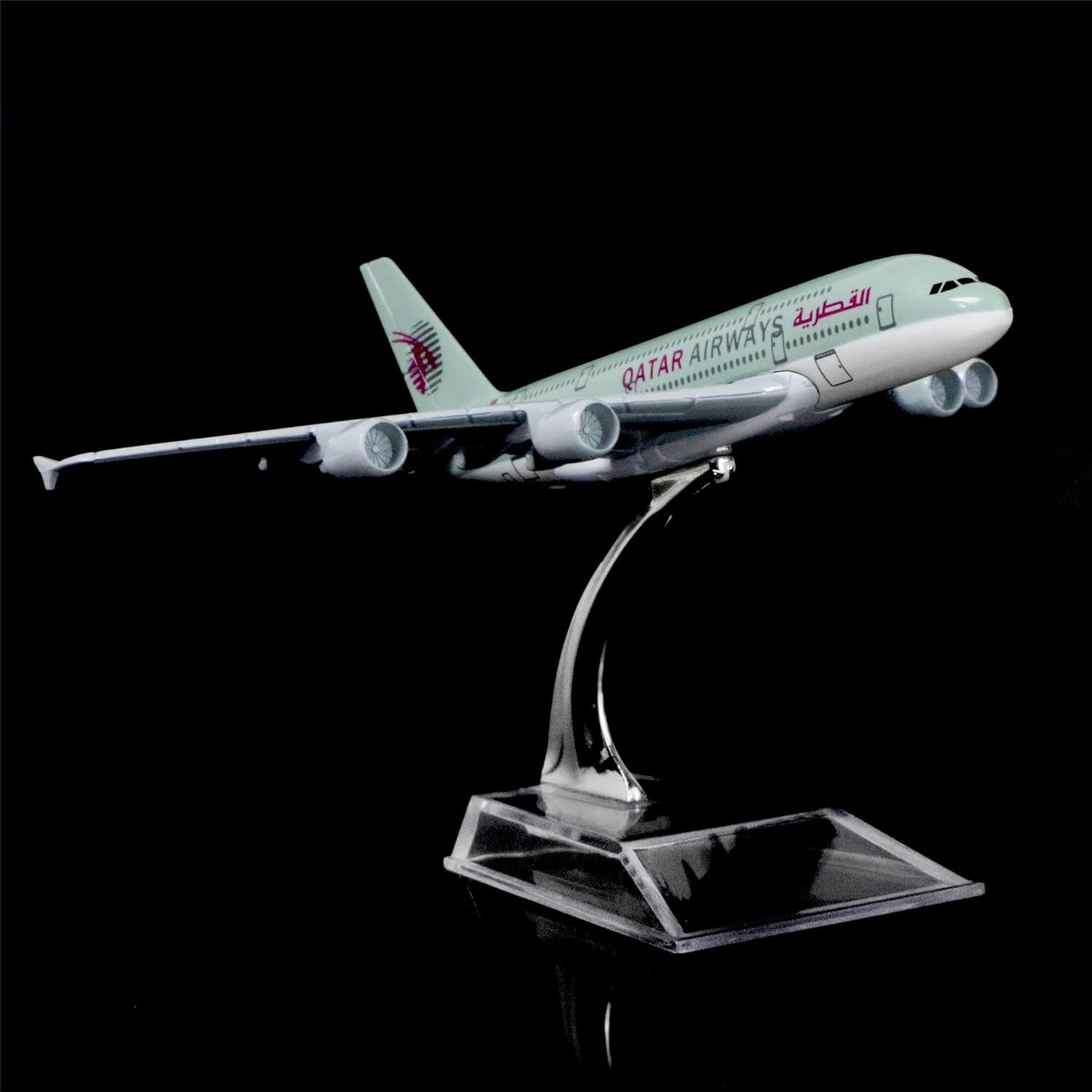 1:400 16cm Air Bus A380 Qatar  - Party Games Bus ulasan dan harga
