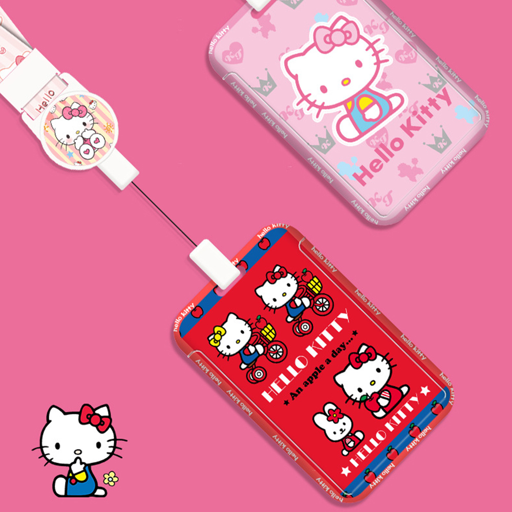 Cartoon Hello Kitty Card Case  - Party Games Bus ulasan dan harga
