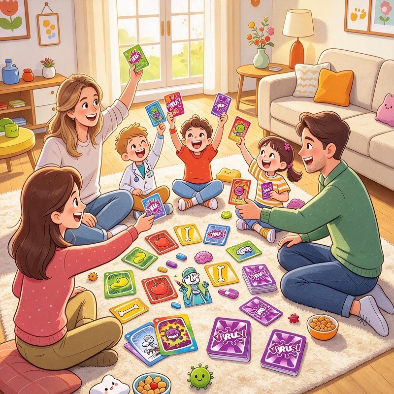 2026 Family Strategy Card Game - Party Games Group ulasan dan harga
