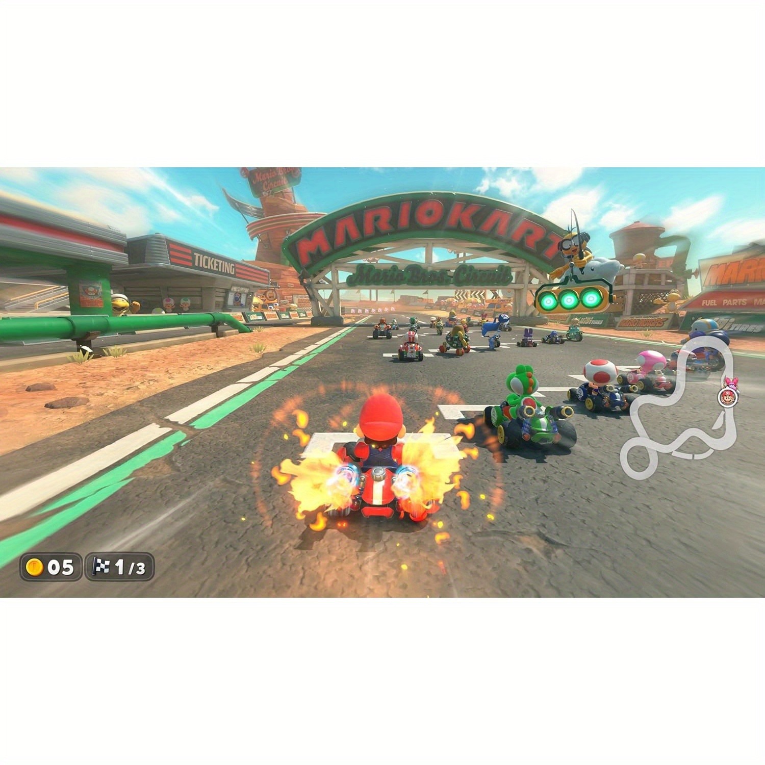 Mario Kart World Physical Vide - Party Games Nintendo Switch 2 ulasan dan harga