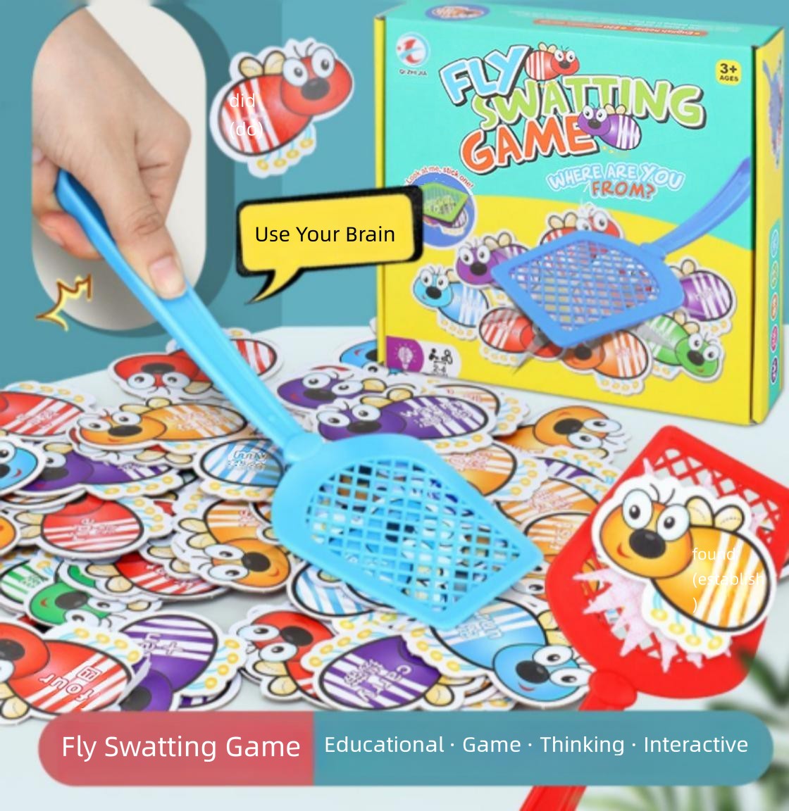 Fly Swatter Game for Kids Educ - Quick Games Party ulasan dan harga
