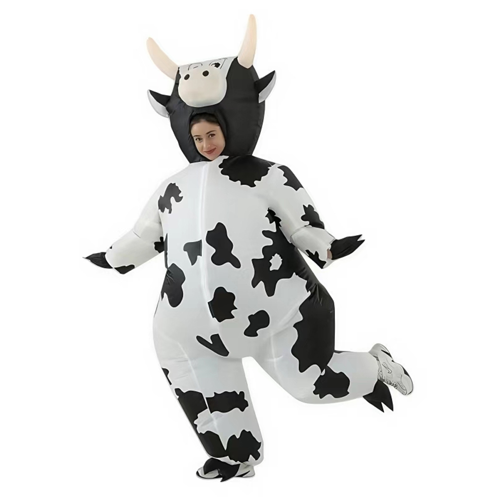 Halloween Dairy Cow Inflatable - Party Games Animals ulasan dan harga